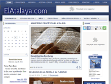 Tablet Screenshot of elatalaya.com